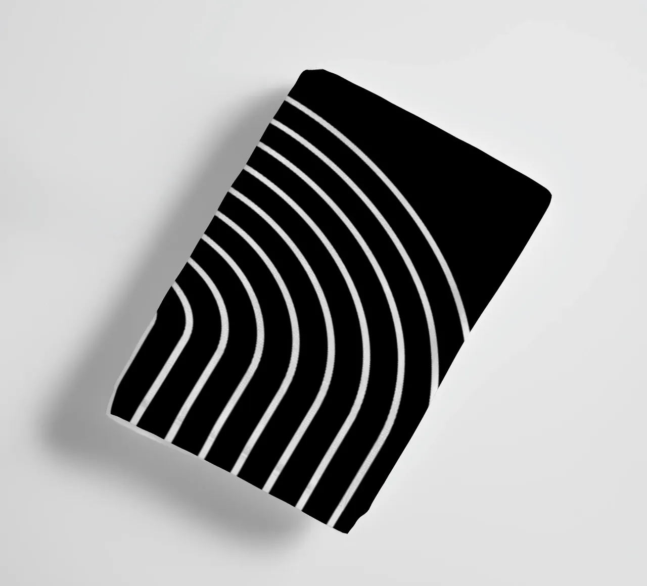 Diseño de arco abstracto toalla de baño de Noah Bouchard