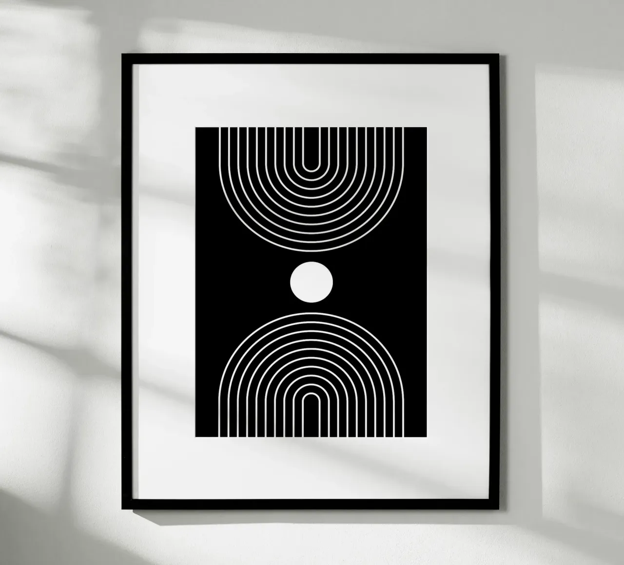 Arco astratto di design poster da Noah Bouchard