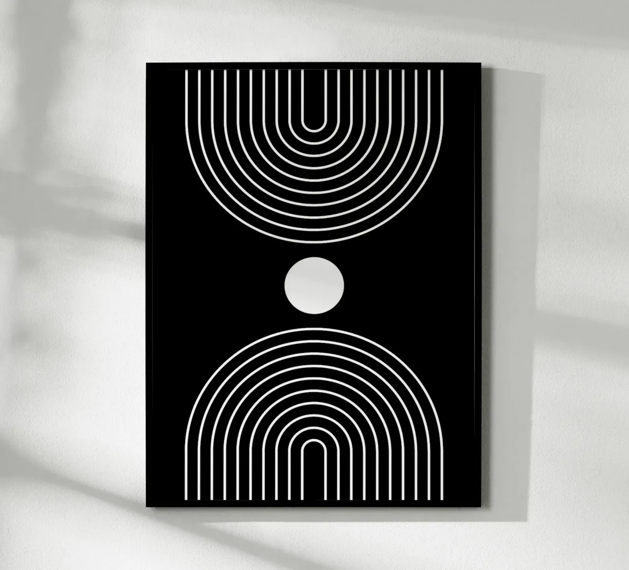Arco astratto di design poster da Noah Bouchard