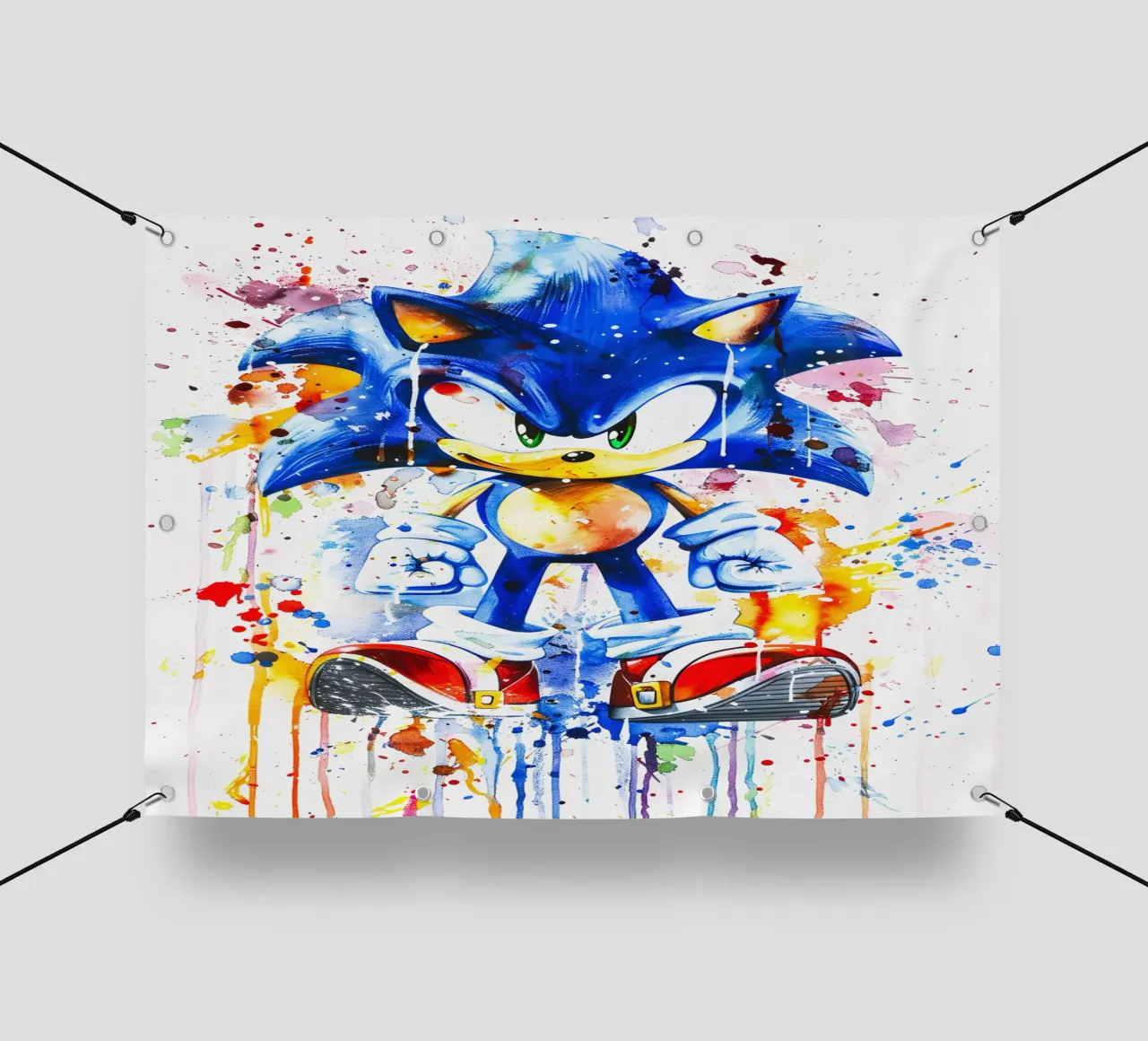 Sonic Painting telo in pvc da CreativeStudio