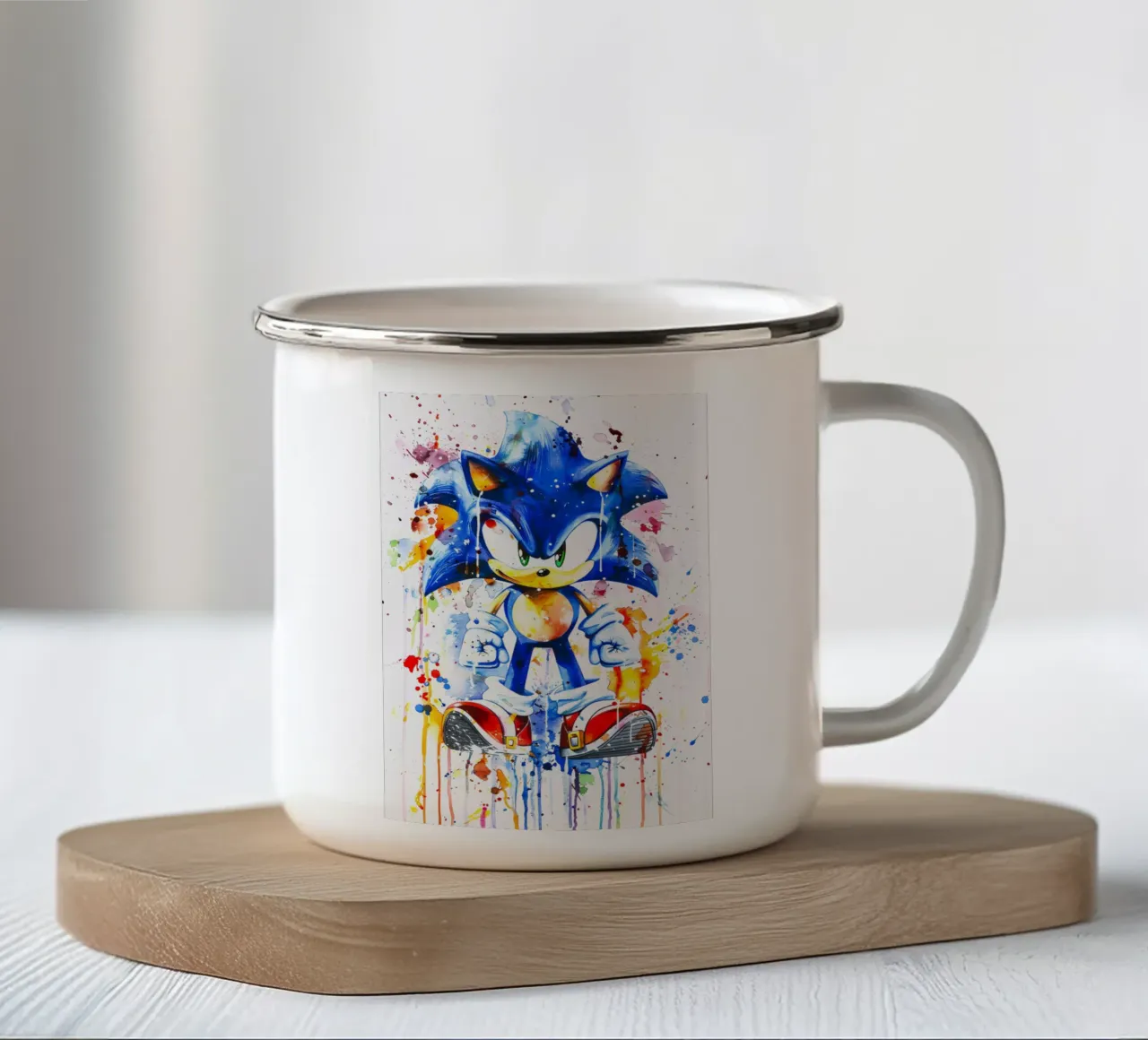 Sonic Painting tazza in smalto da CreativeStudio