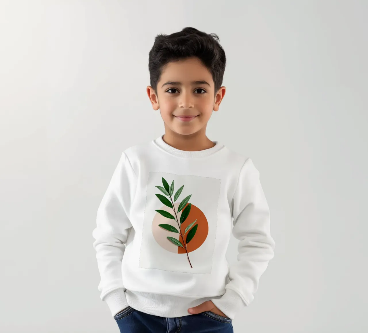 Boho astratto felpa bambino da Ethan Smith