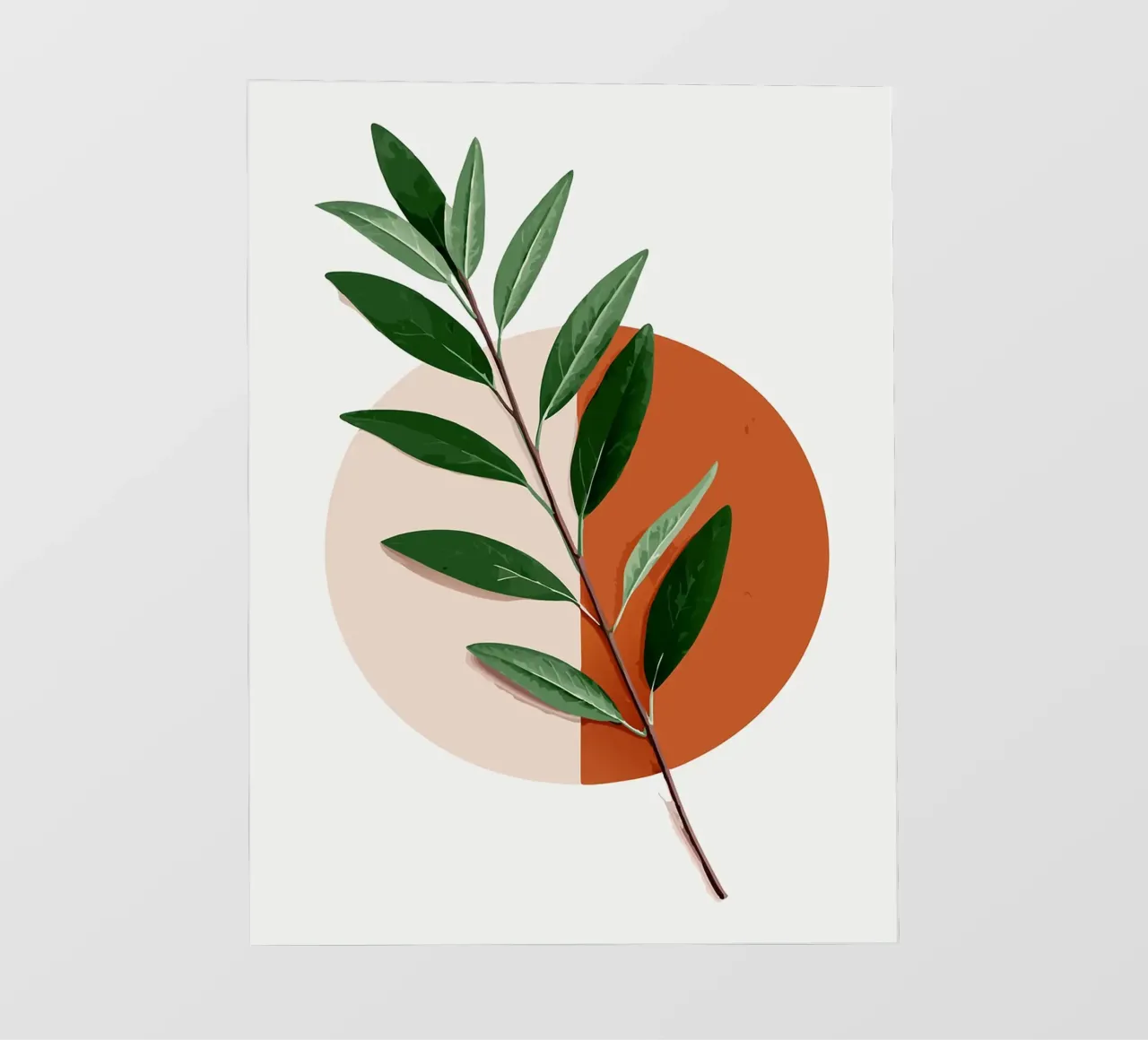Boho abstract pvc-zeil van Ethan Smith