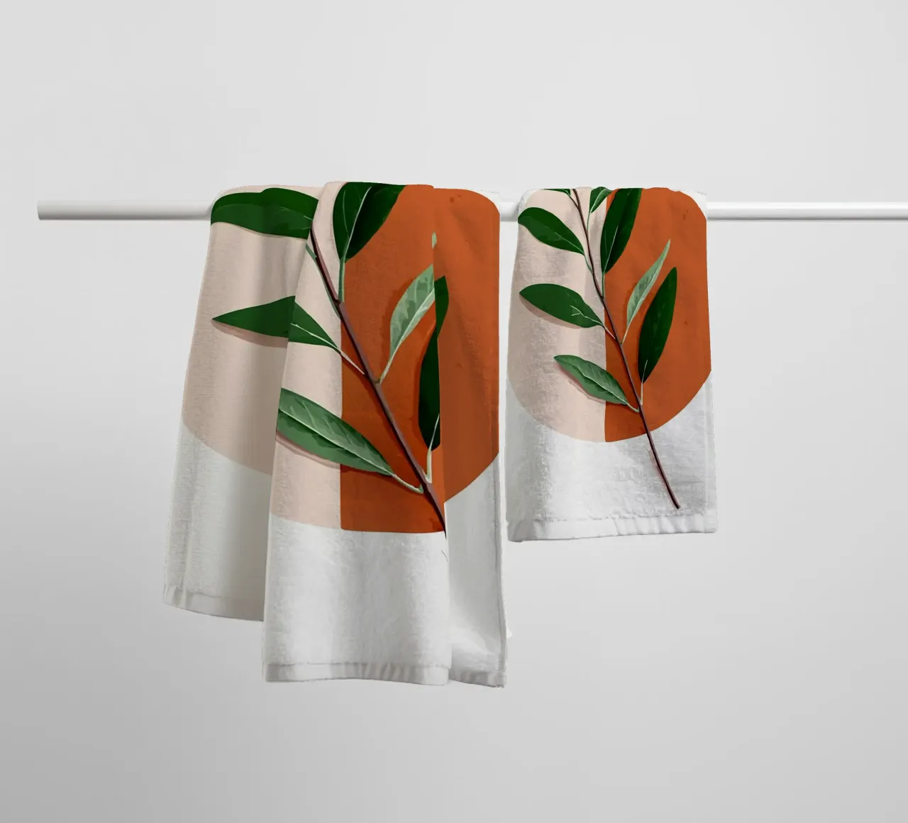 Boho Abstrakt Handtuch von Ethan Smith
