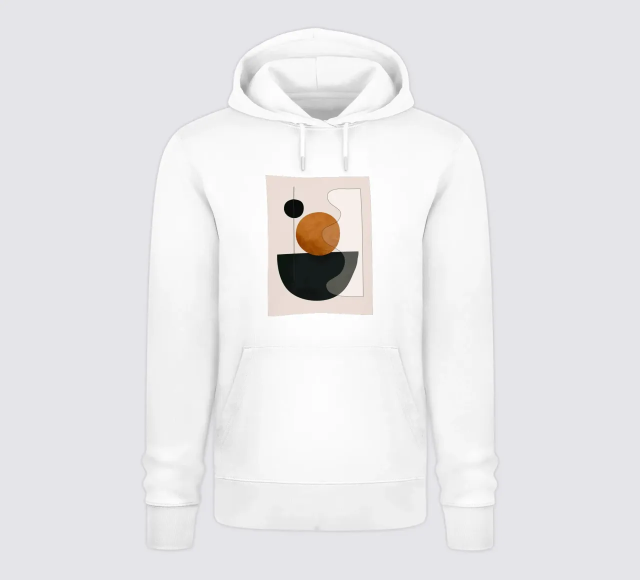 Forme astratte minimali felpa con cappuccio da Ethan Smith