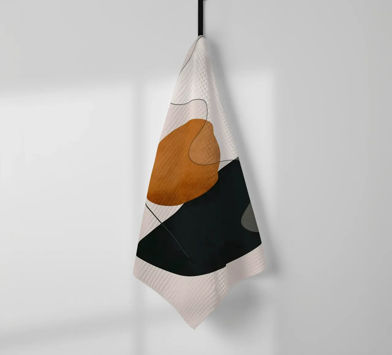 Forme astratte minimali canovaccio da cucina da Ethan Smith