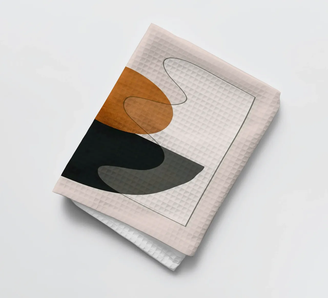 Forme astratte minimali canovaccio da cucina da Ethan Smith
