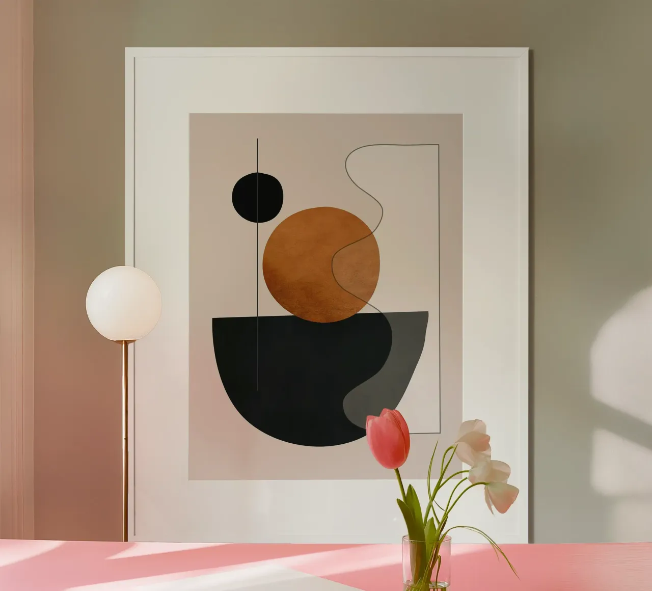 Forme astratte minimali poster da Ethan Smith
