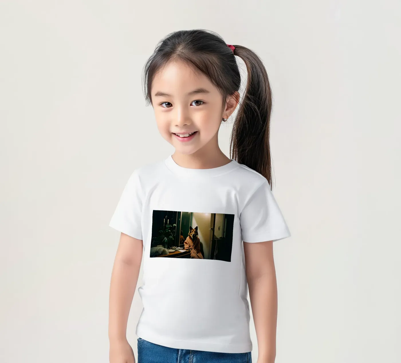 Ethan t-shirt bambini da Affiches Chien Originales – Dogland