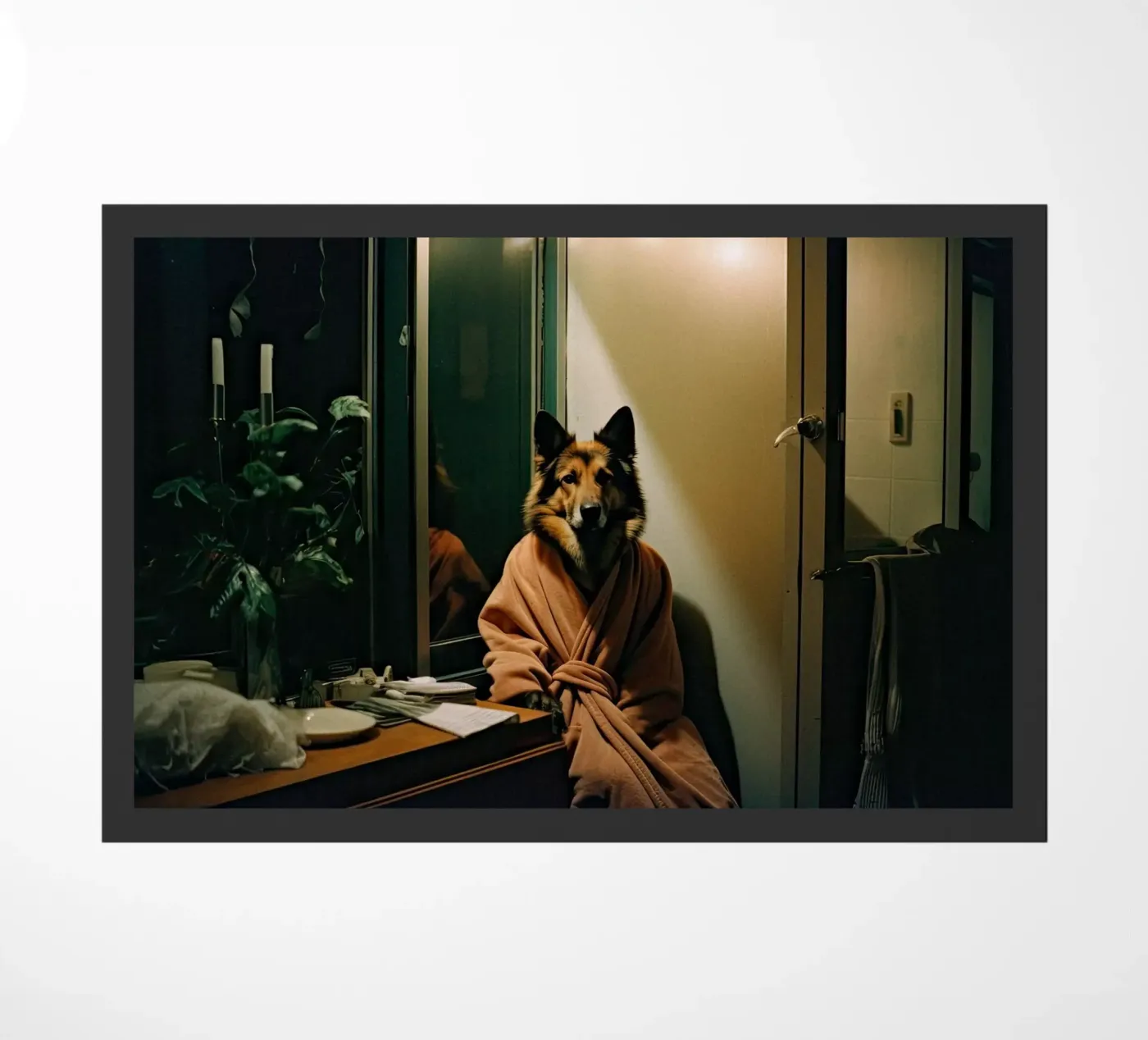 Ethan Fußmatte von Affiches Chien Originales – Dogland