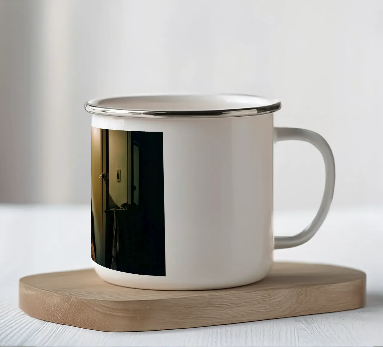 Ethan tazza in smalto da Affiches Chien Originales – Dogland