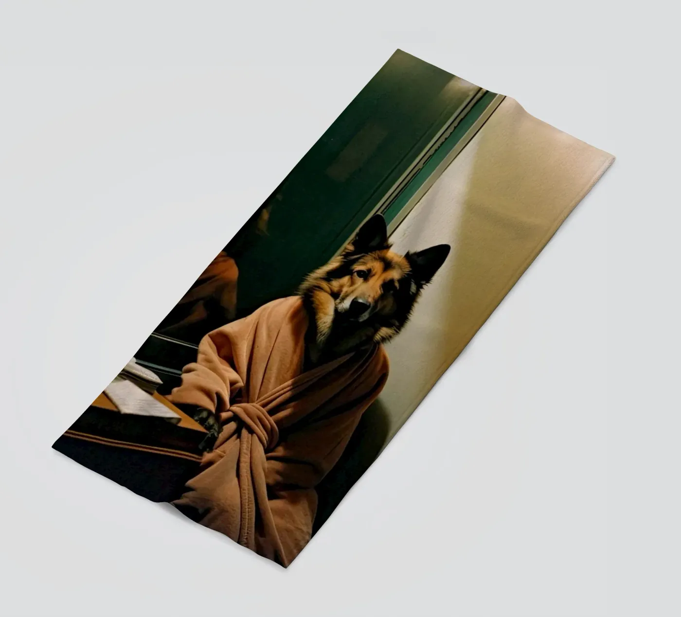 Ethan Strandtuch von Affiches Chien Originales – Dogland