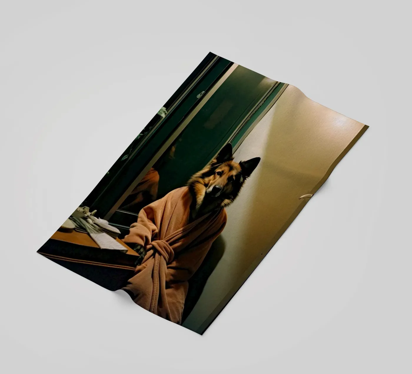 Ethan Strandtuch von Affiches Chien Originales – Dogland