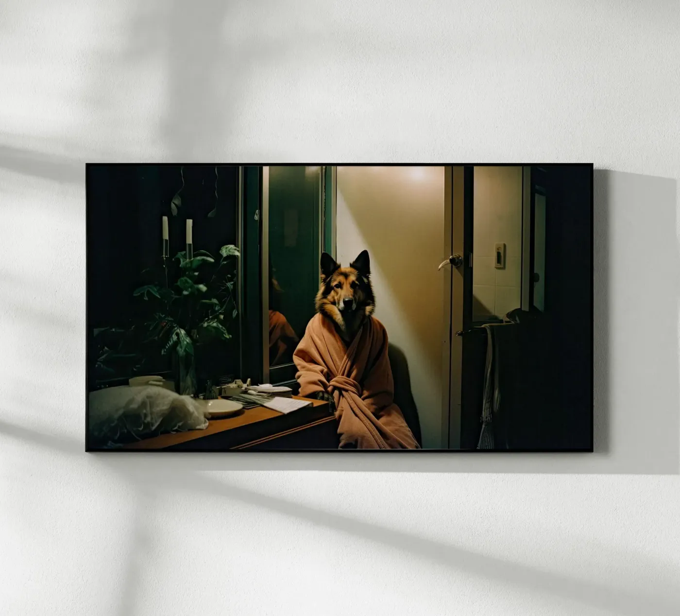 Ethan plexiglas de Affiches Chien Originales – Dogland