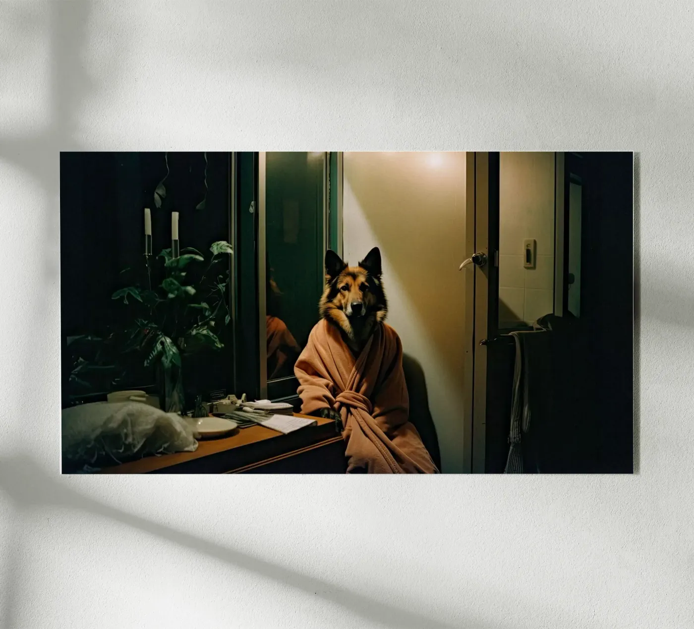 Ethan plexiglas de Affiches Chien Originales – Dogland