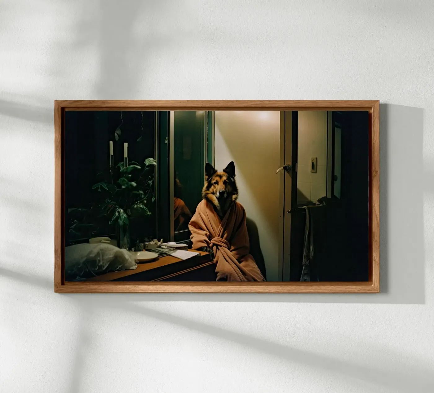 Ethan forex plate by Affiches Chien Originales – Dogland