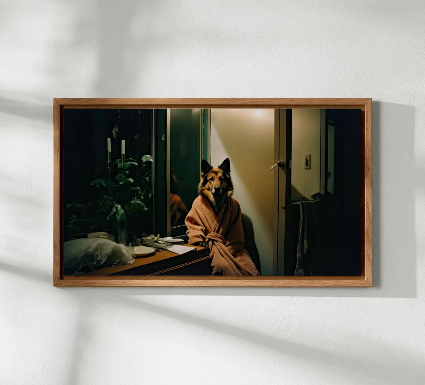 Ethan forex plate by Affiches Chien Originales – Dogland