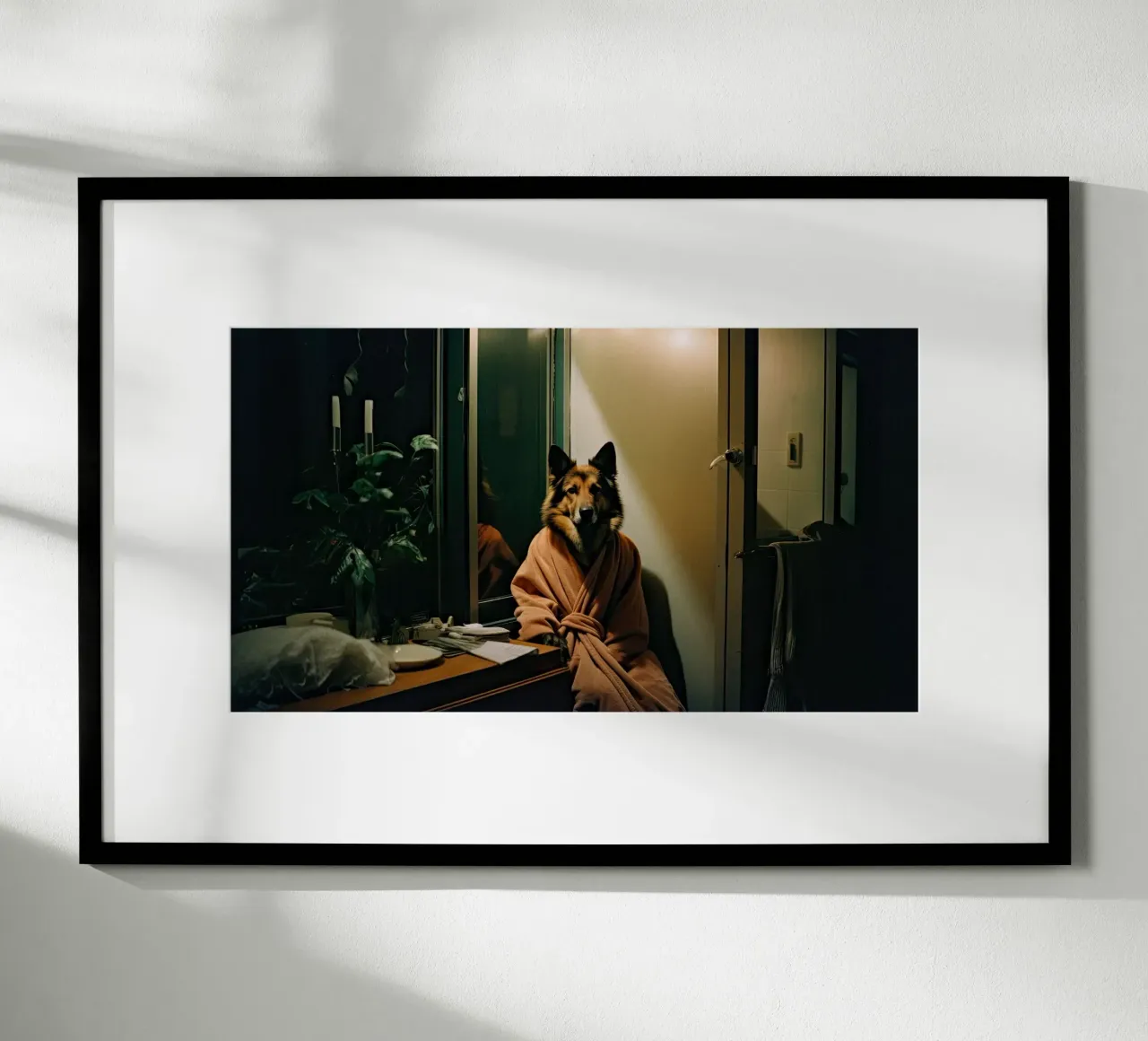 Ethan poster by Affiches Chien Originales – Dogland