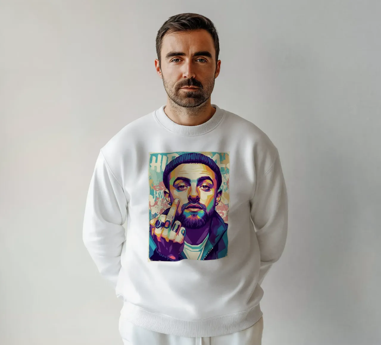 Lo stile di Mac Miller felpa da Hantamrata