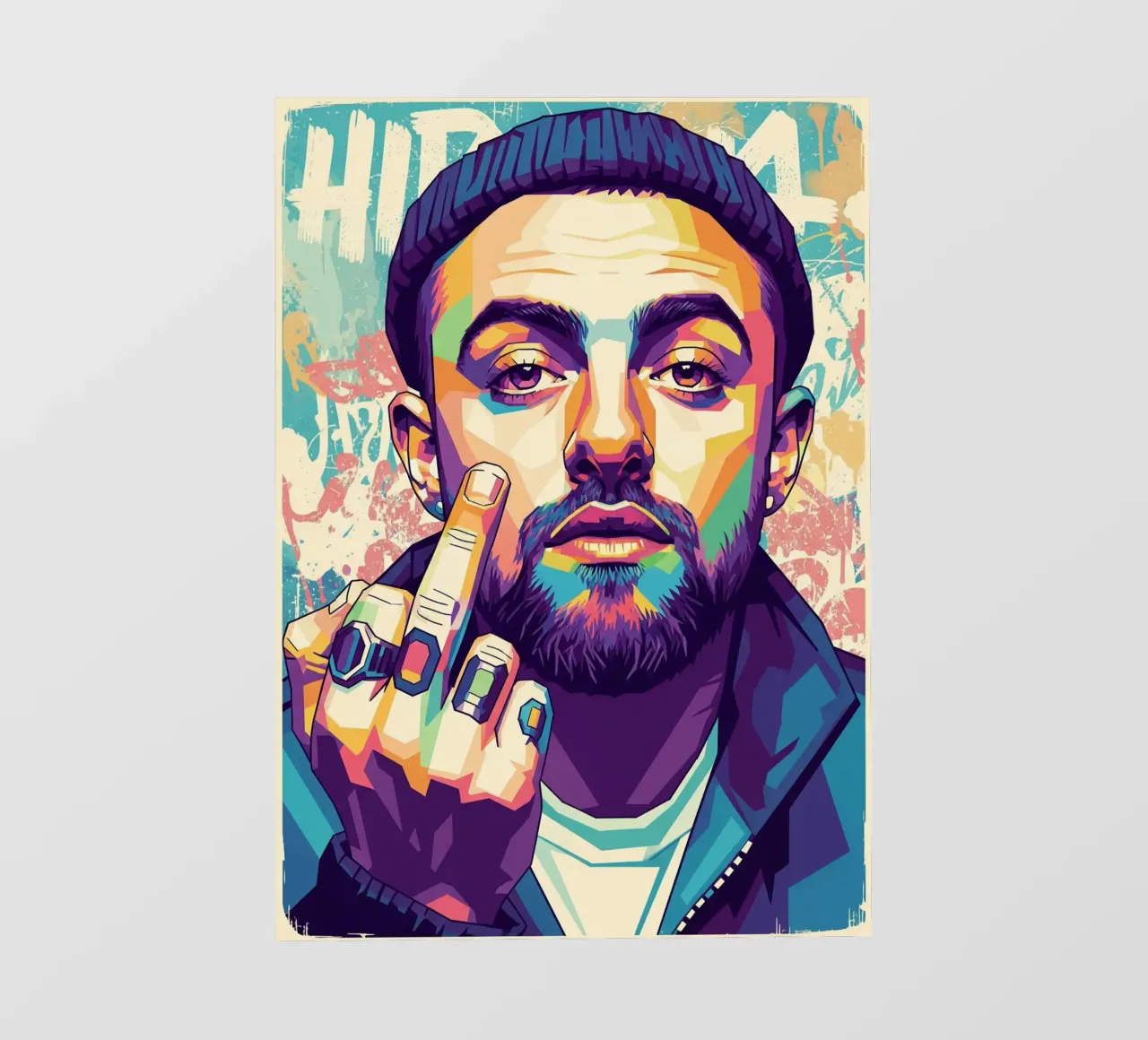 Lo stile di Mac Miller pellicola backlit da Hantamrata