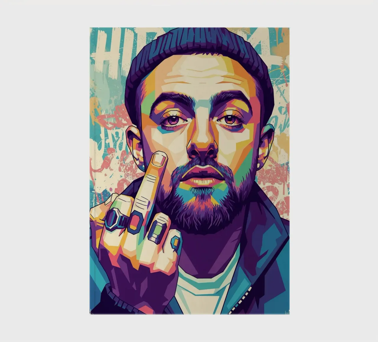 Mac Miller style notebook by Hantamrata
