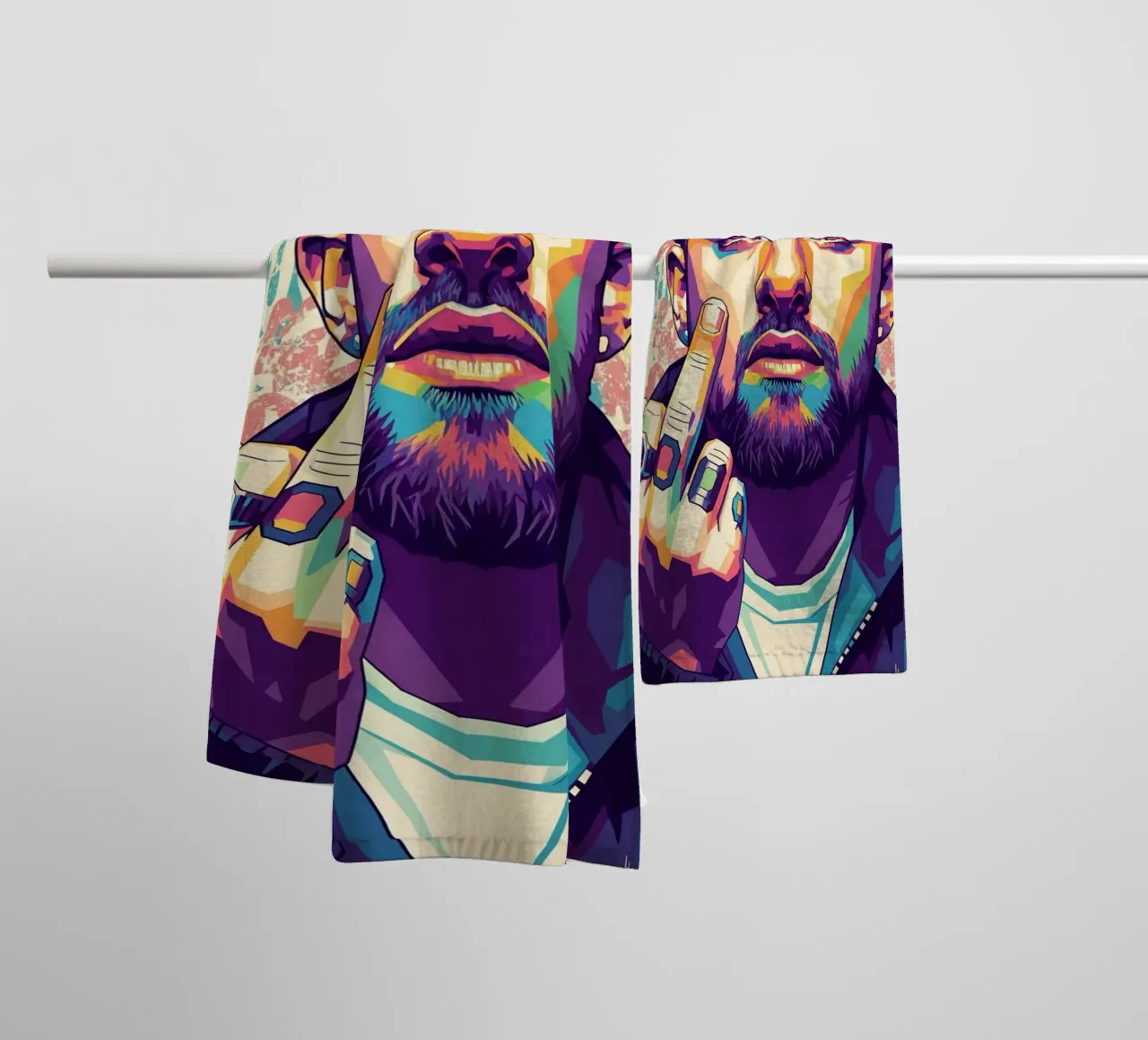 Lo stile di Mac Miller asciugamano da bagno da Hantamrata