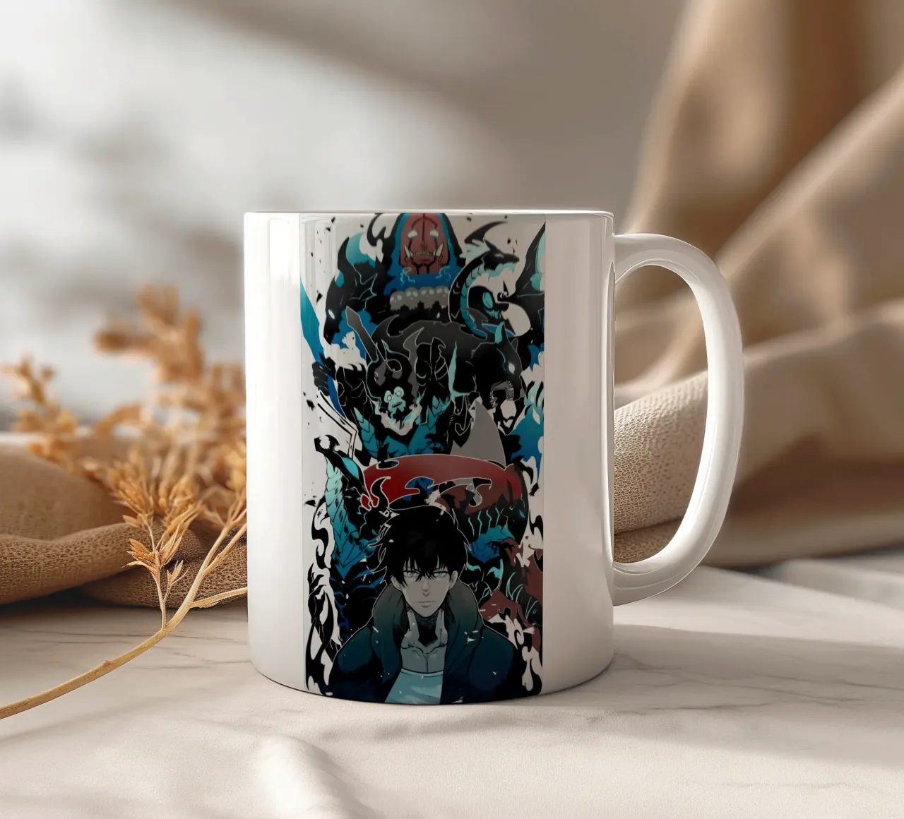 Livellamento in solitaria di Sung Jinwoo tazza in ceramica da Alfamart