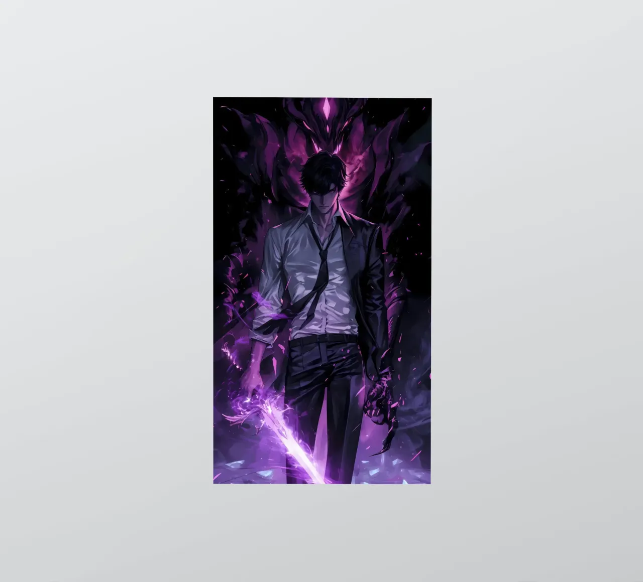 Sung Jinwoo Solo Leveling Sticker von Alfamart