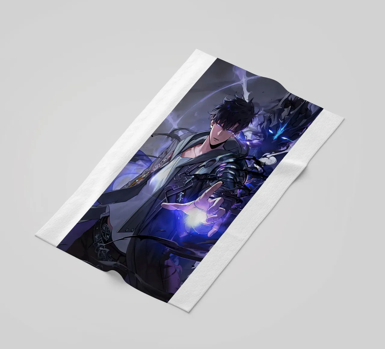Livellamento in solitaria di Sung Jinwoo telo mare da Alfamart