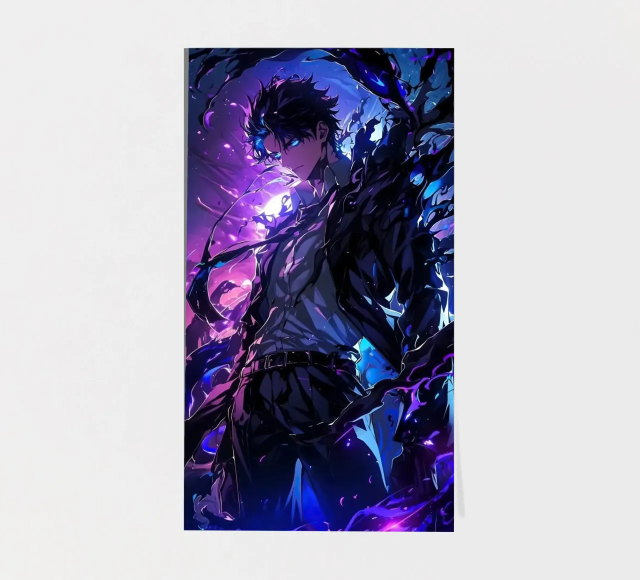 Sung Jinwoo Solo Leveling Stickerbogen von Alfamart