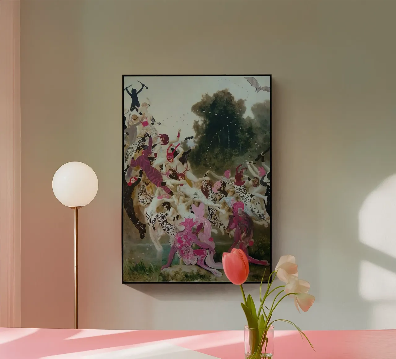 Les Oreades plexiglass da Trash is dada Official