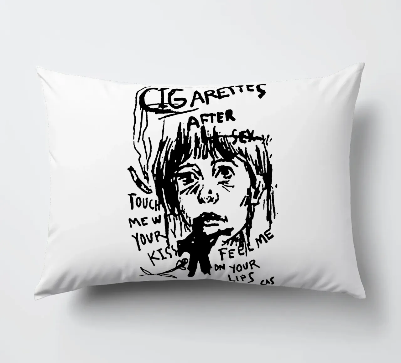 Tocca il tuo bacio - Cigarette AFter X cuscino da igoshdesigns