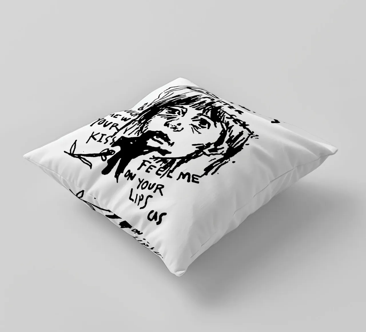 Tocca il tuo bacio - Cigarette AFter X cuscino da igoshdesigns
