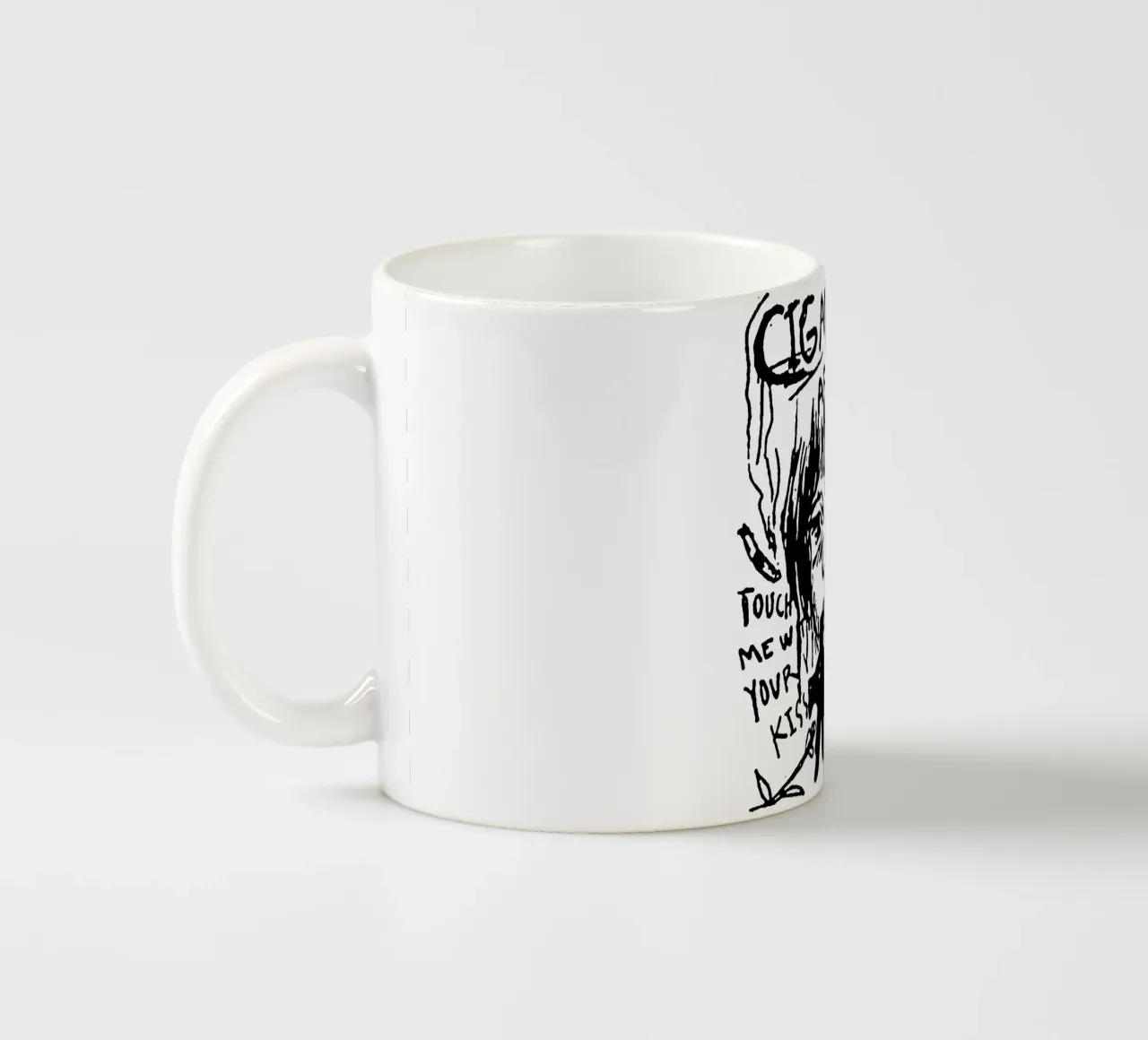 Tocca il tuo bacio - Cigarette AFter X tazza in ceramica da igoshdesigns