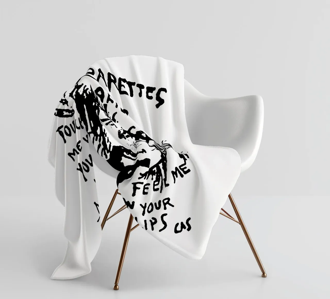 Tocca il tuo bacio - Cigarette AFter X coperta in pile da igoshdesigns