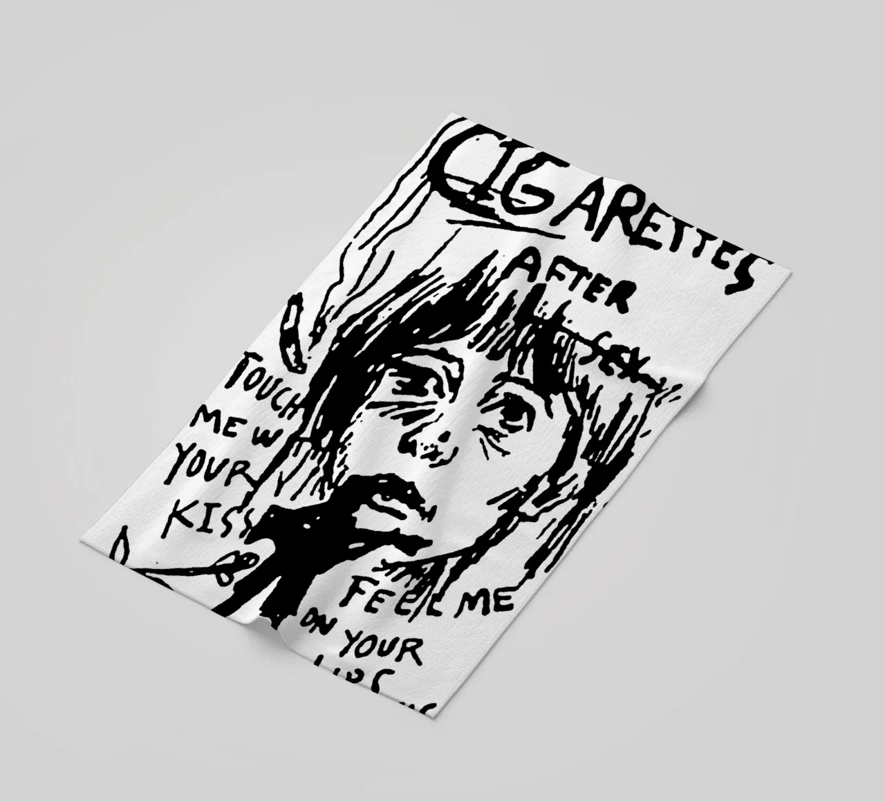 Tocca il tuo bacio - Cigarette AFter X telo mare da igoshdesigns