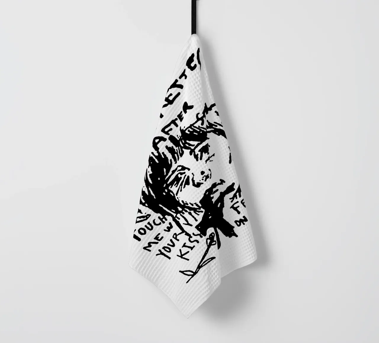 Tocca il tuo bacio - Cigarette AFter X canovaccio da cucina da igoshdesigns