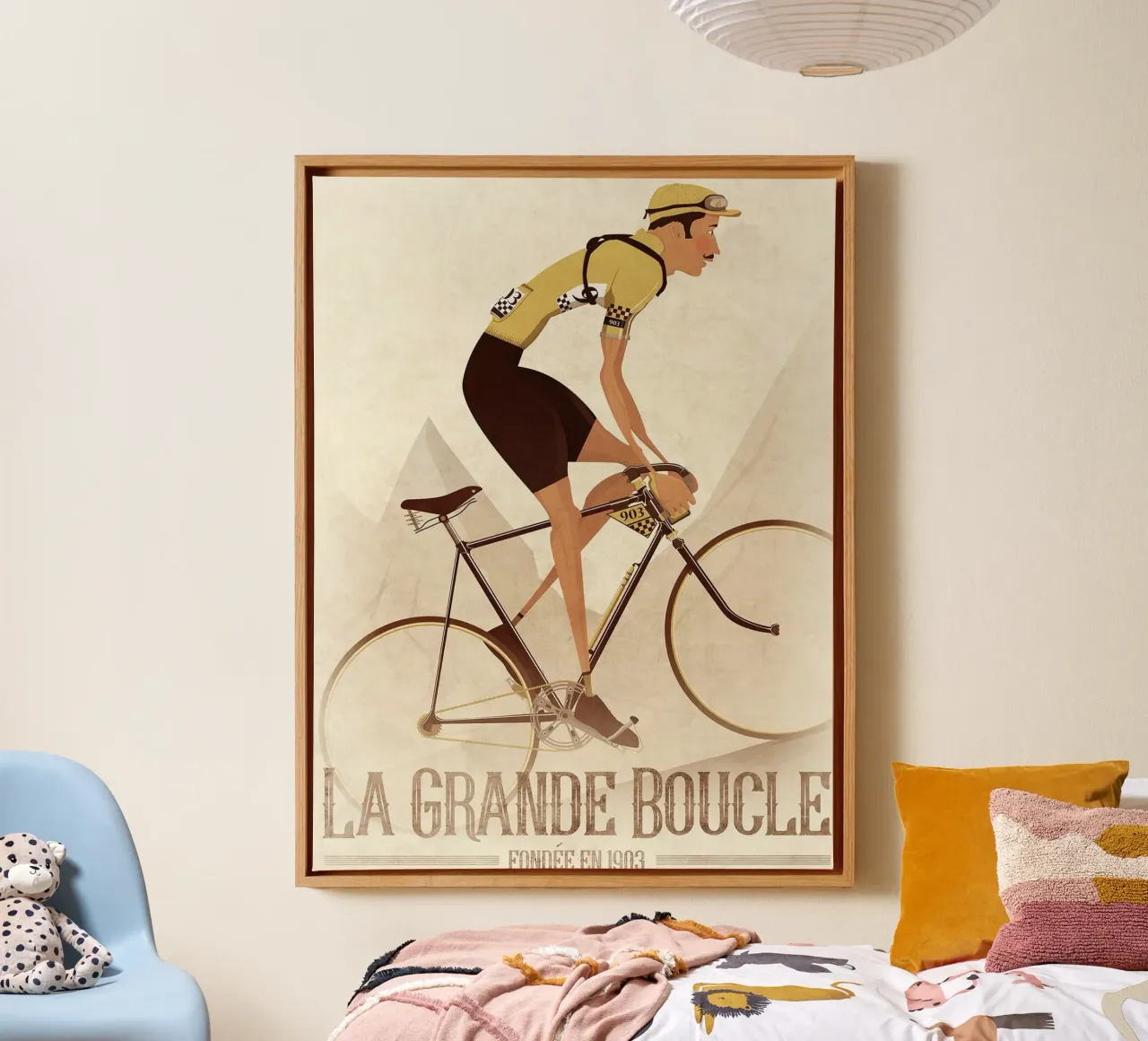The Great Loop canvas with Floater frame by Thomas