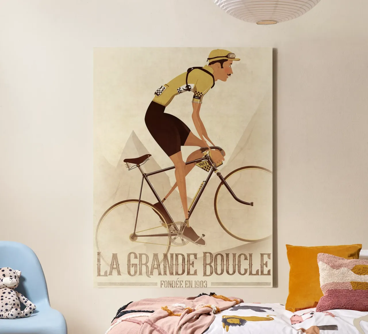 The Great Loop canvas with Floater frame by Thomas