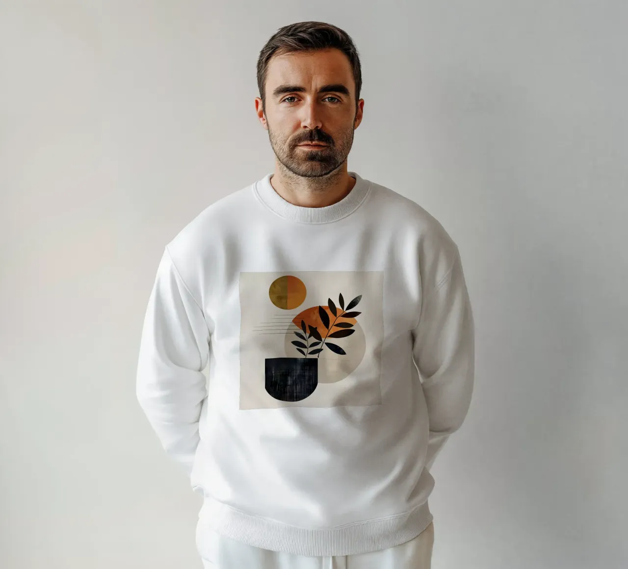 Botánica moderna minimalista sudadera de LaylaOzHome