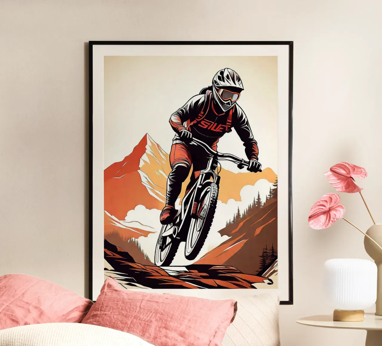 Weekend con la mountain bike poster da Thomas