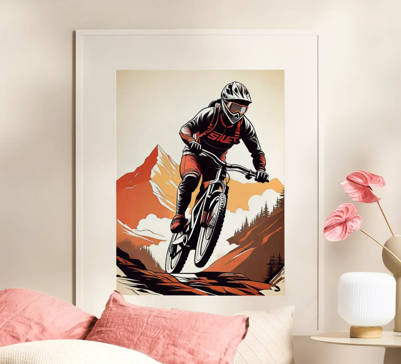 Weekend con la mountain bike poster da Thomas