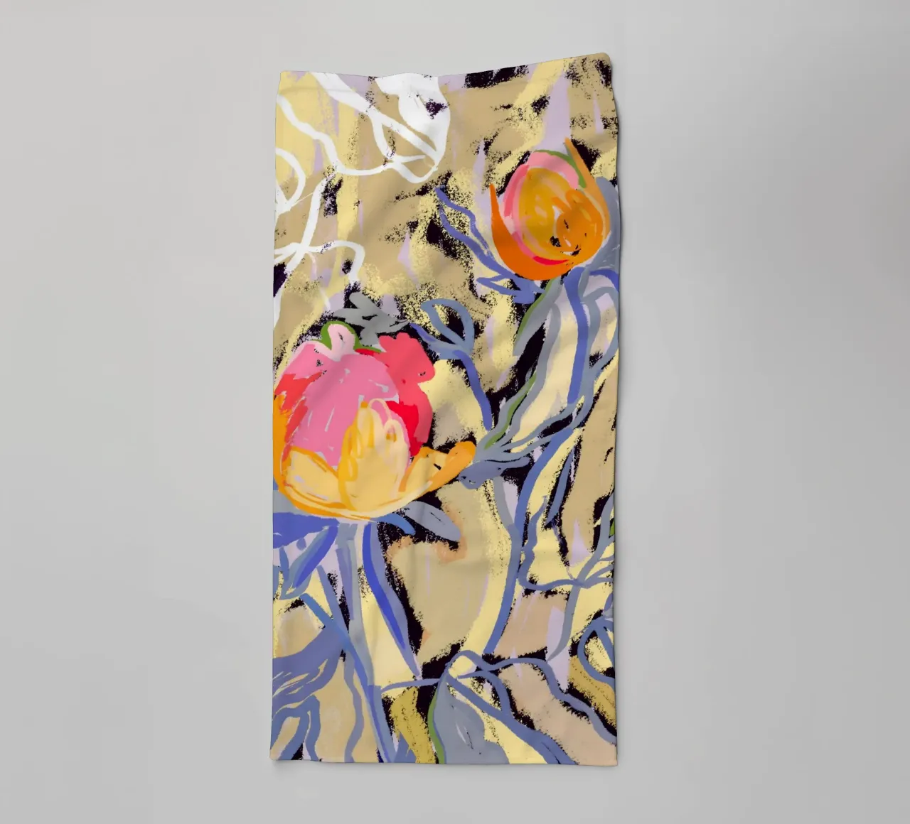 Bloei in het Boterwoud badhanddoek van 83oranges