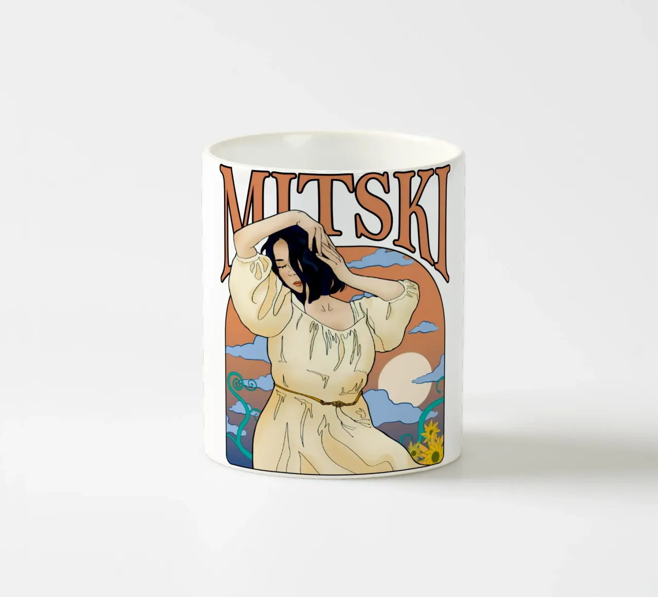 Mitski Miyawaki - Cantante classico tazza in ceramica da igoshdesigns
