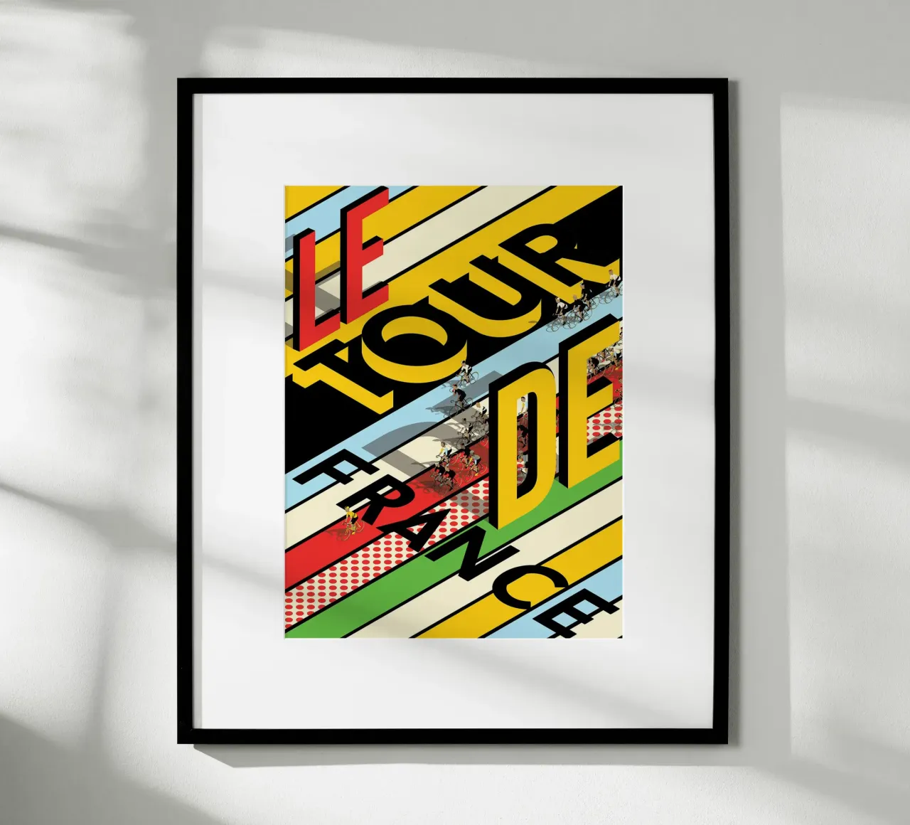 Il tour poster con telaio in plastica da Thomas