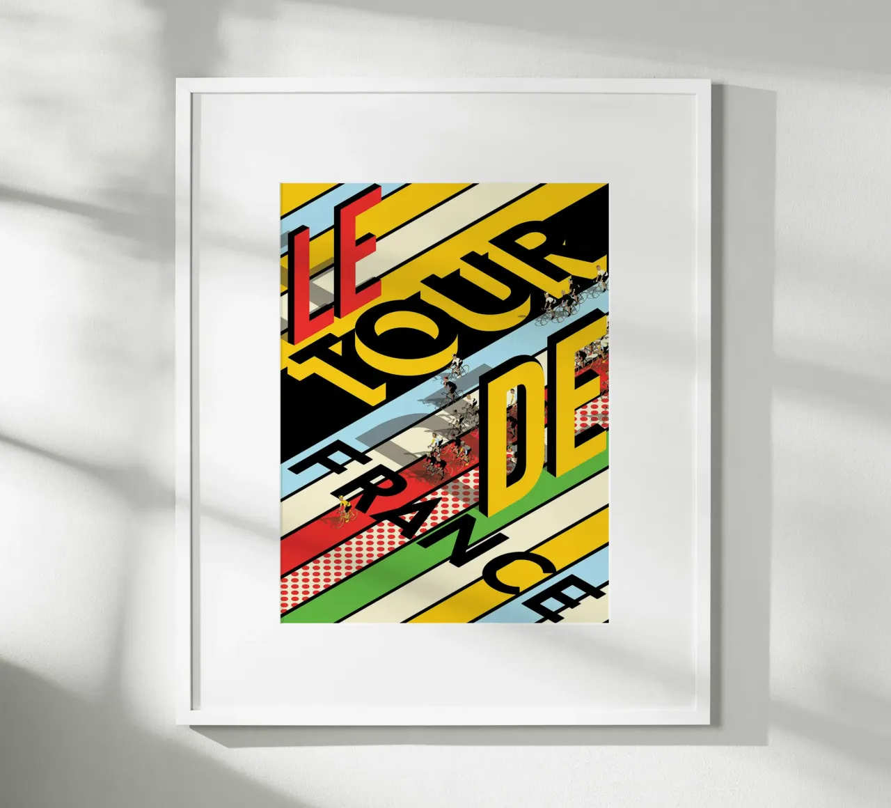 Il tour poster con telaio in plastica da Thomas