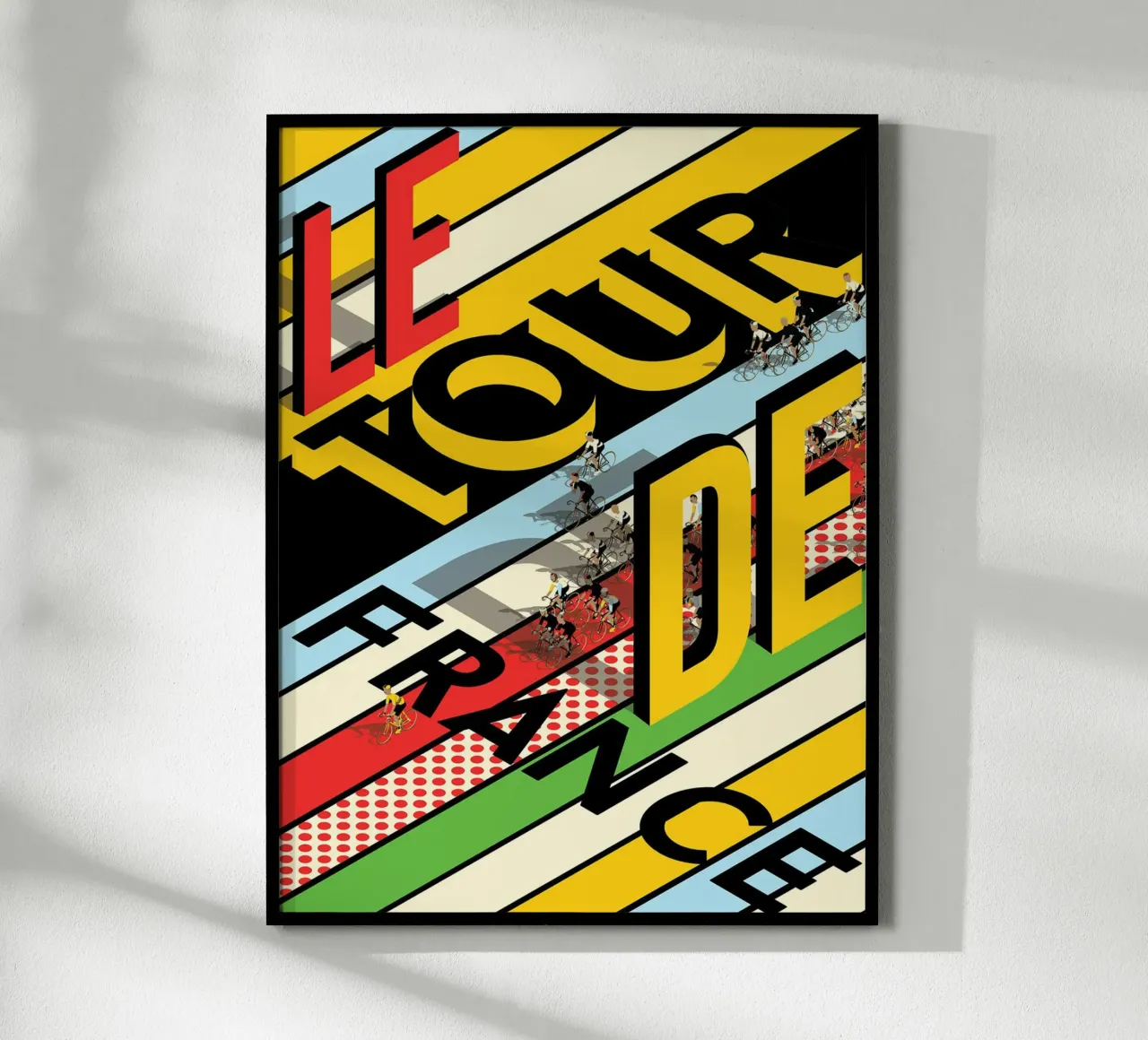Il tour poster con telaio in plastica da Thomas