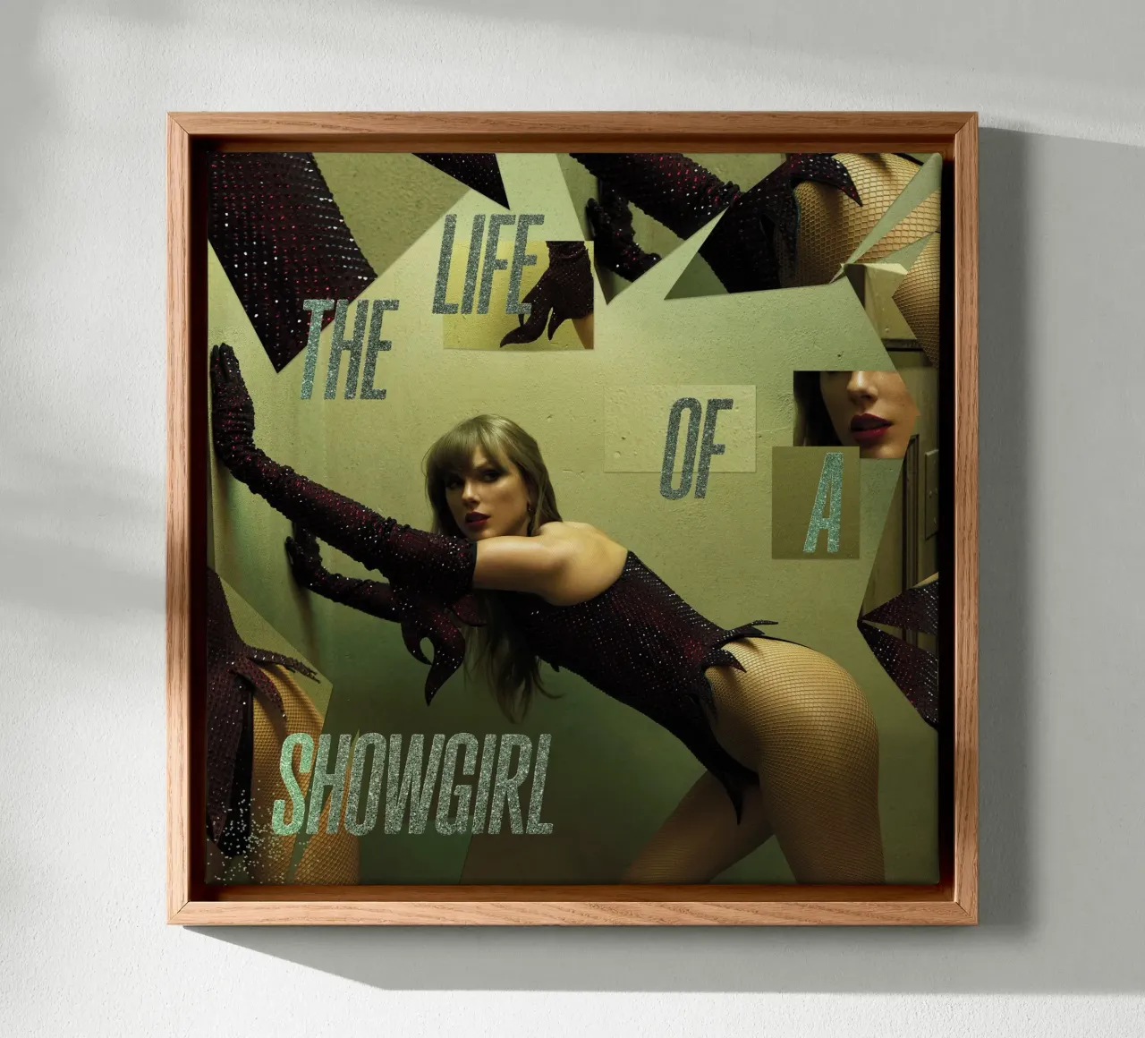 Taylor Swift - La vita di una showgirl tela con Cornice a cassetta da AudioLibrary