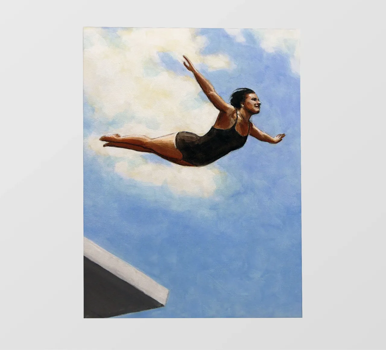 Tuffatore in aria I telo in pvc da Wallace