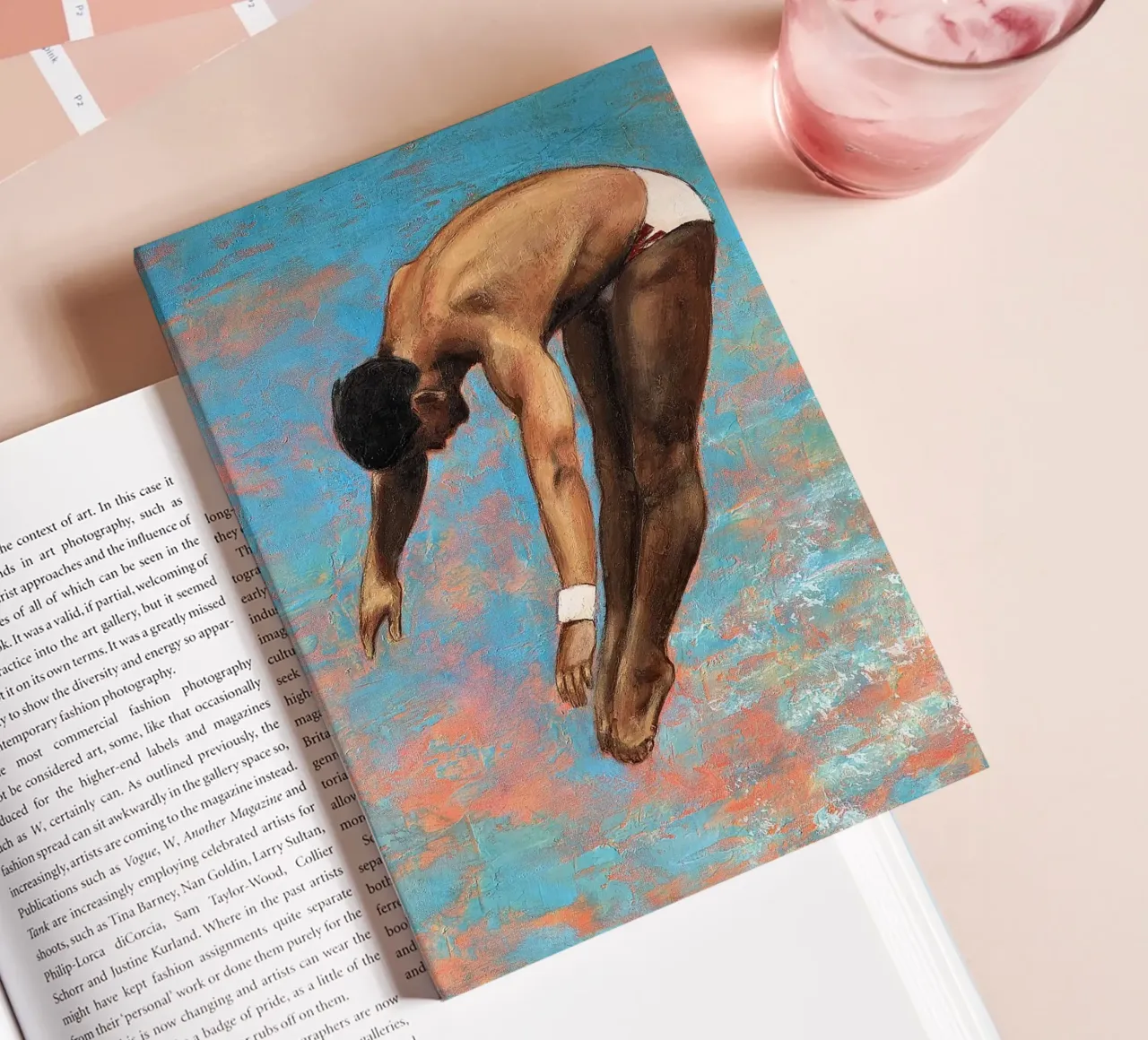 Tuffatore con braccialetto di Sarah Morrissette diario da Wallace